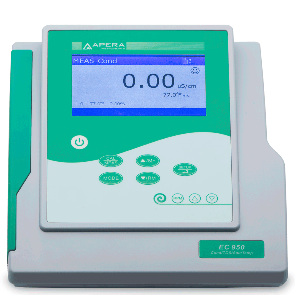 Medidor de conductividad sobremesa