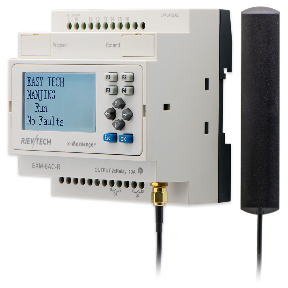 Controlador PLC expandible para GSM, GPRS