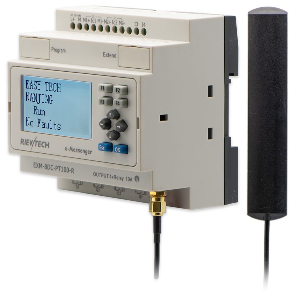 Controlador PLC expandible para GSM, GPRS