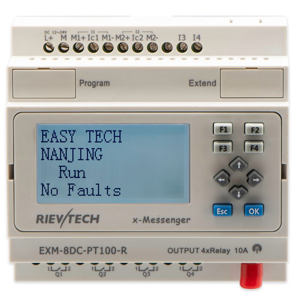 Controlador PLC expandible para GSM, GPRS