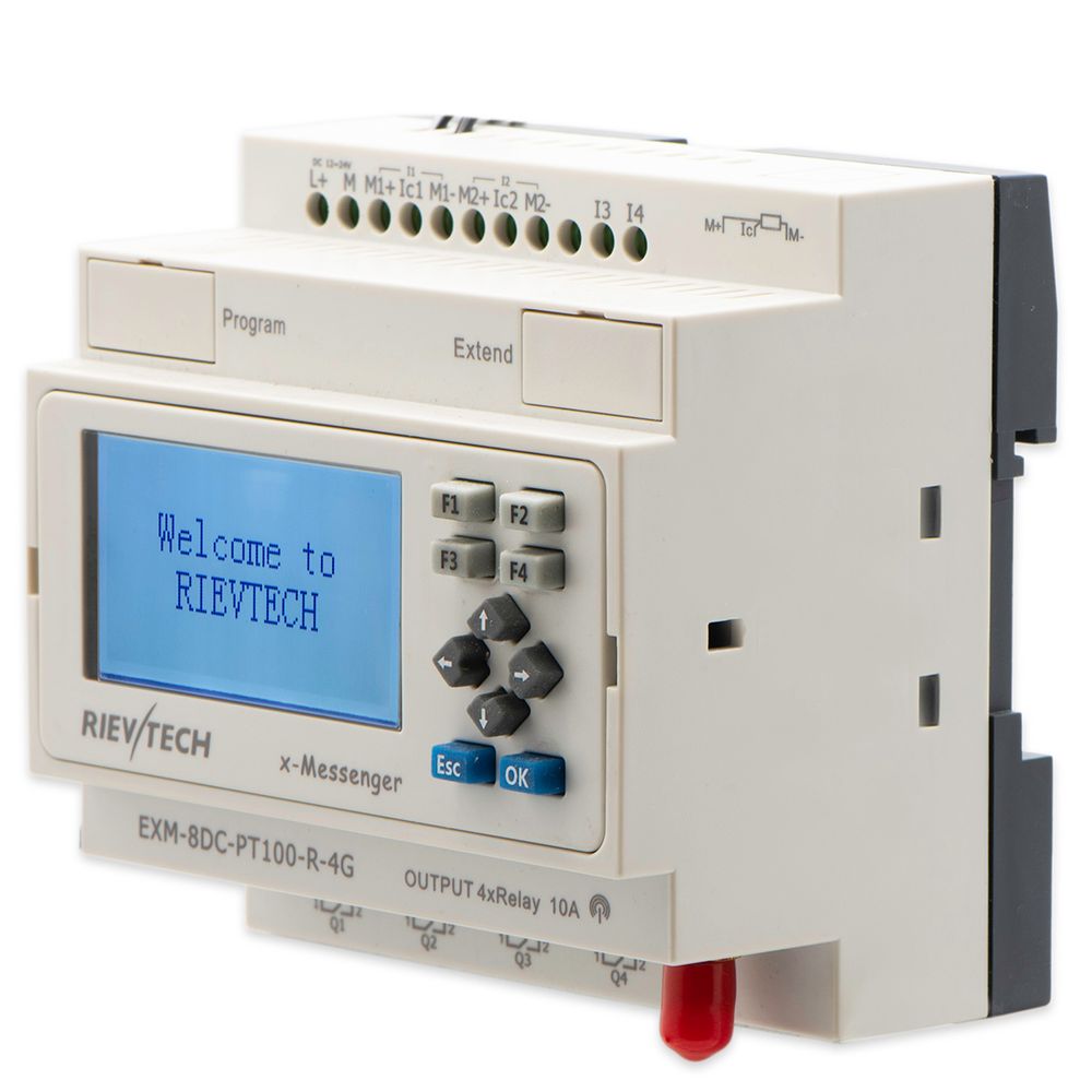 Controlador PLC expandible para 4G LTE, GSM, GPRS