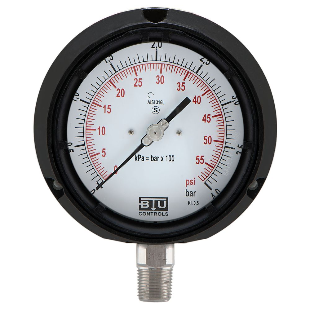 Manómetro acero inoxidable