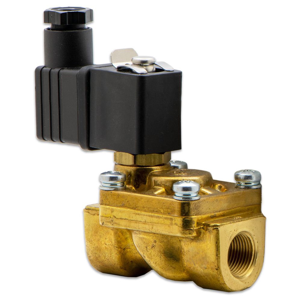 Válvula solenoide, normal cerrada