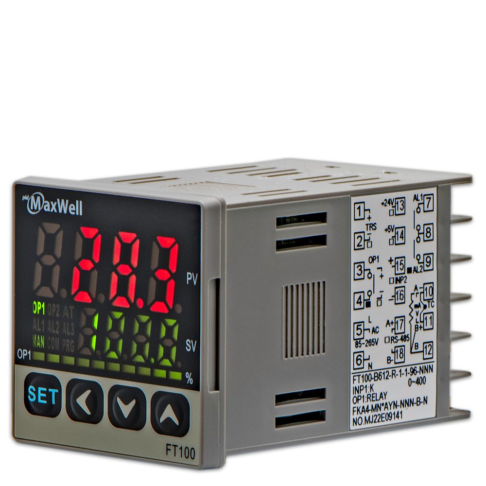 Controlador de temperatura con temporizador