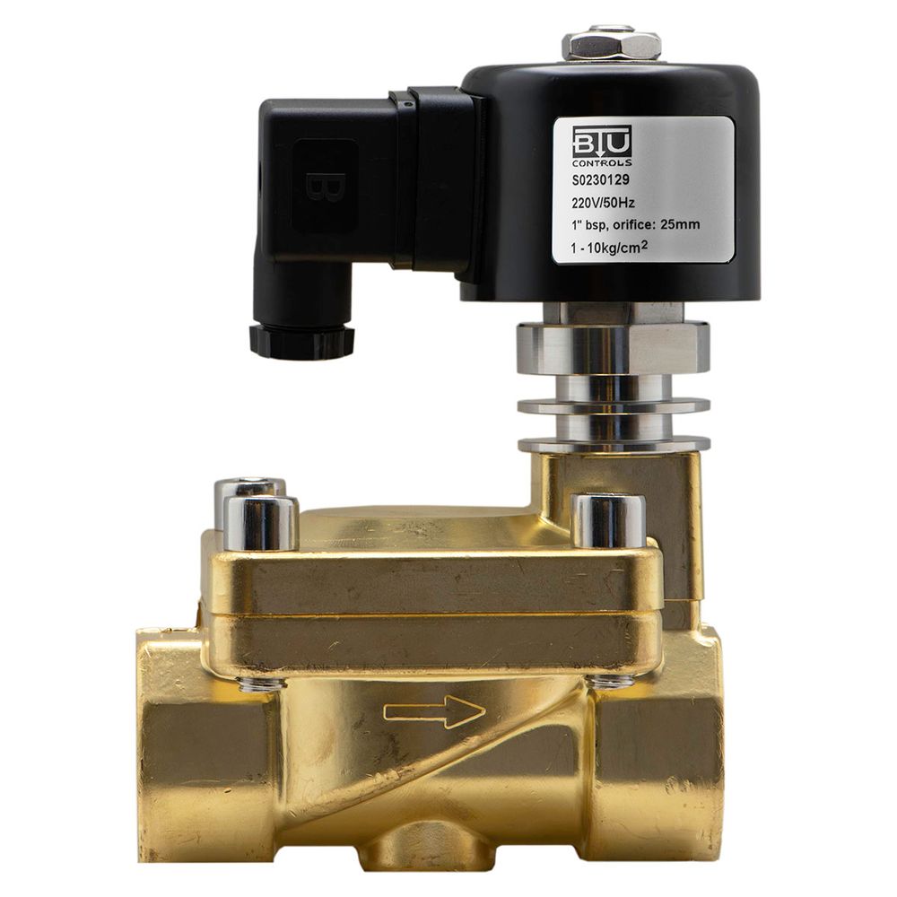 Válvula solenoide alta temperatura