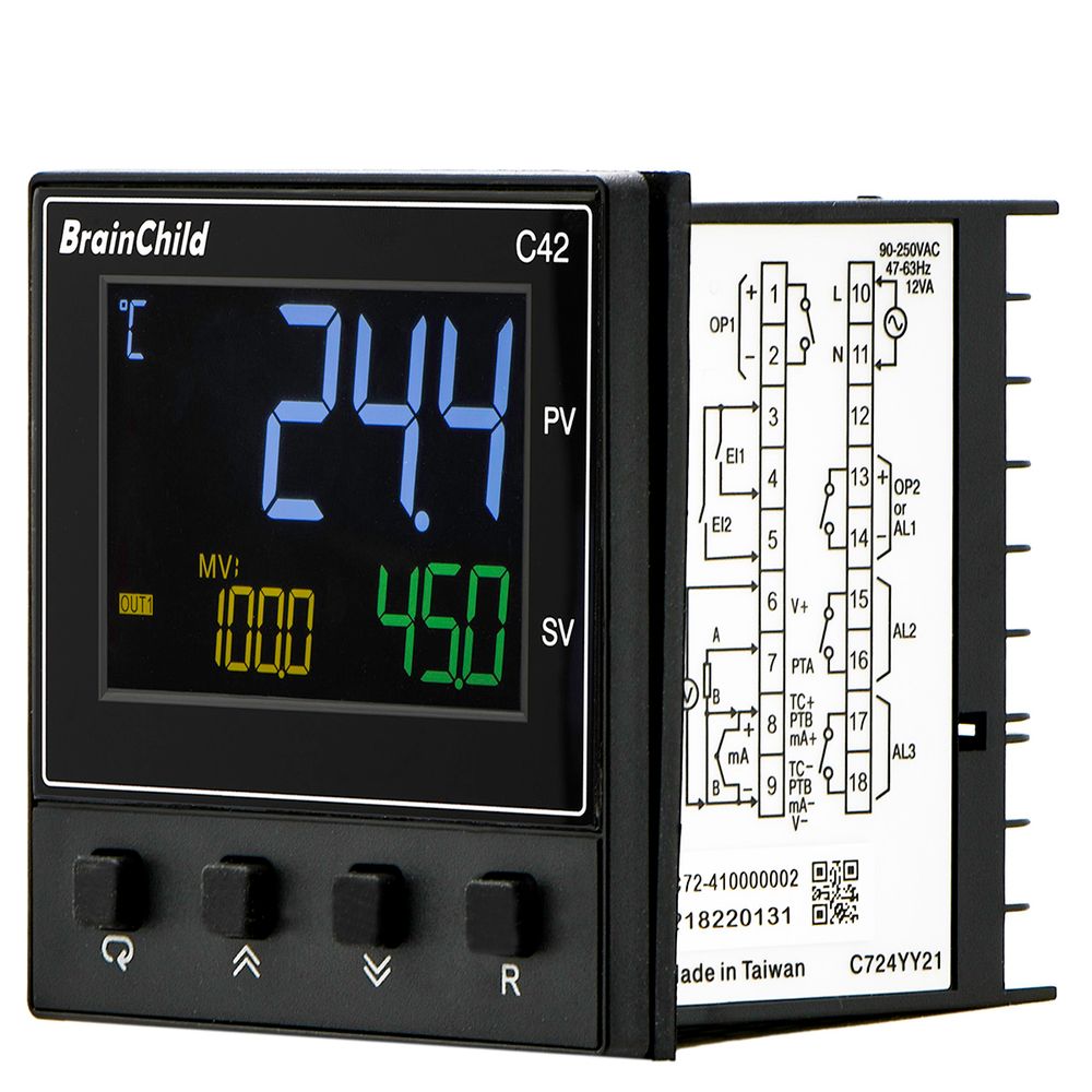 Controlador de temperatura y proceso