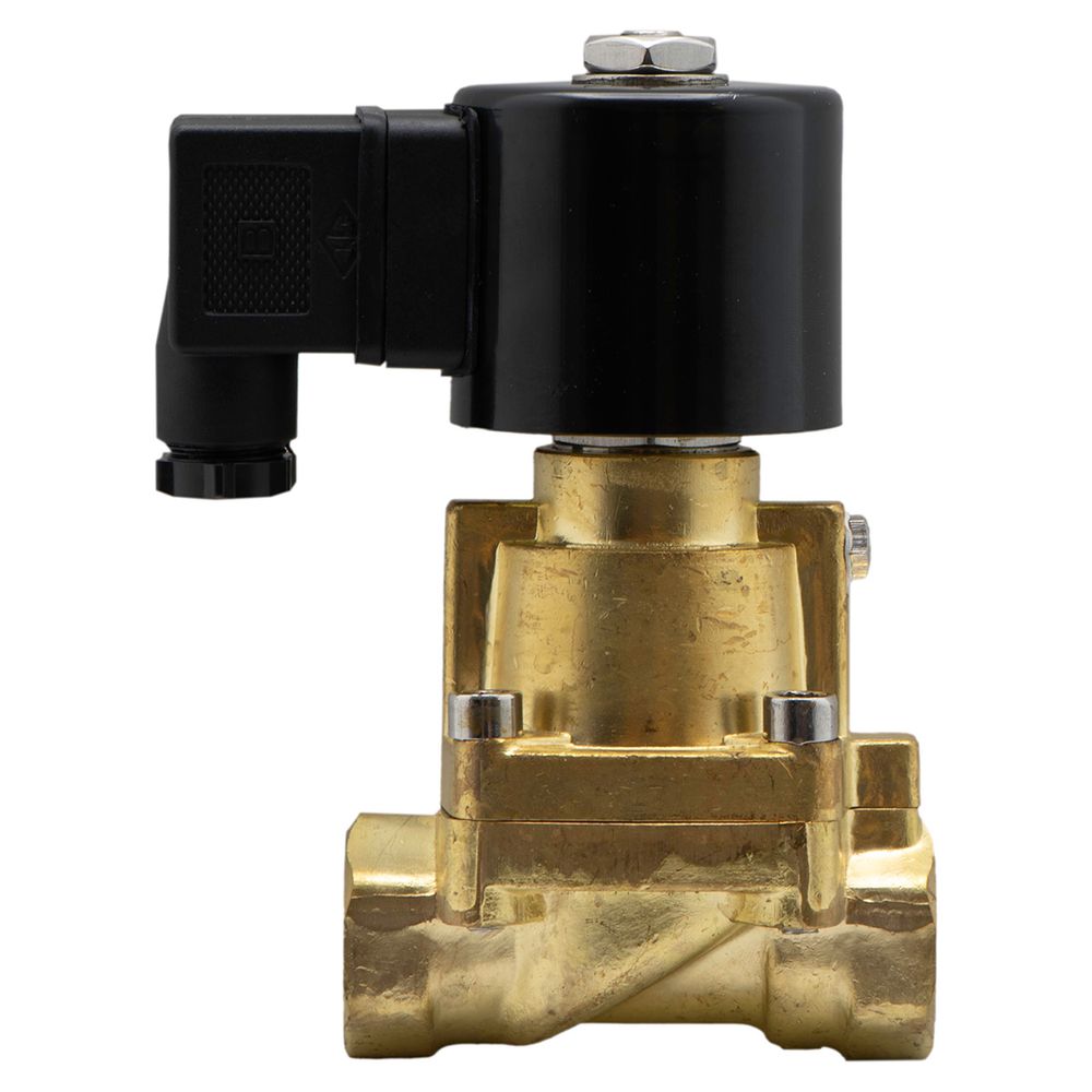 Válvula solenoide para combustión