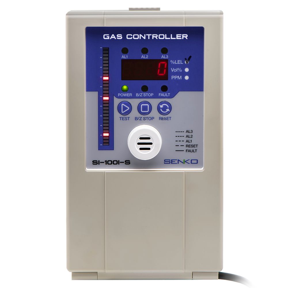 Receptor para detector de fuga de gas combustible