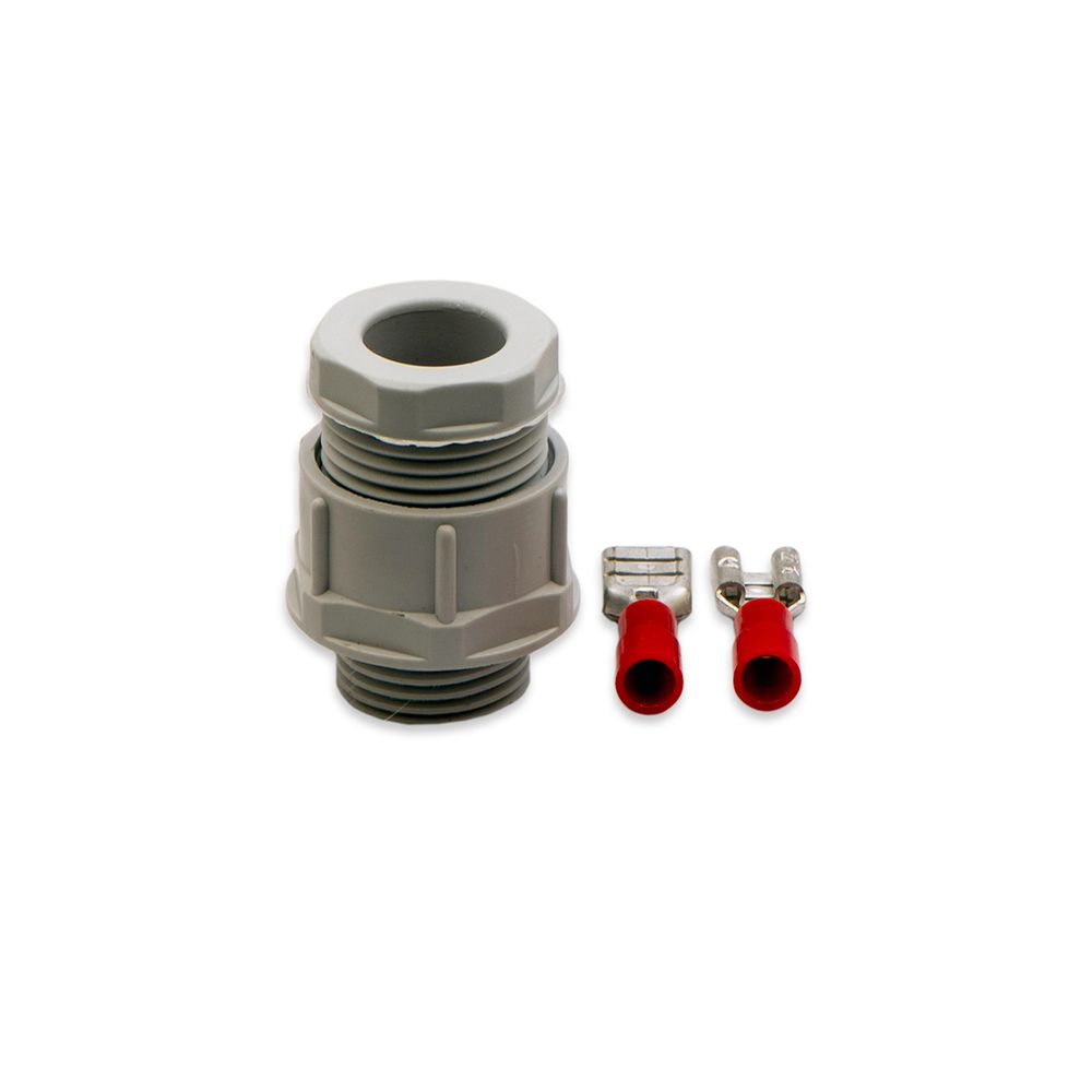 Receptor para detector de fuga de gas combustible