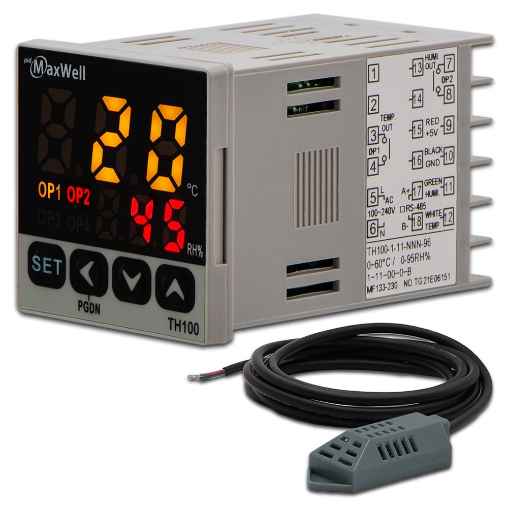 Controlador de temperatura y humedad