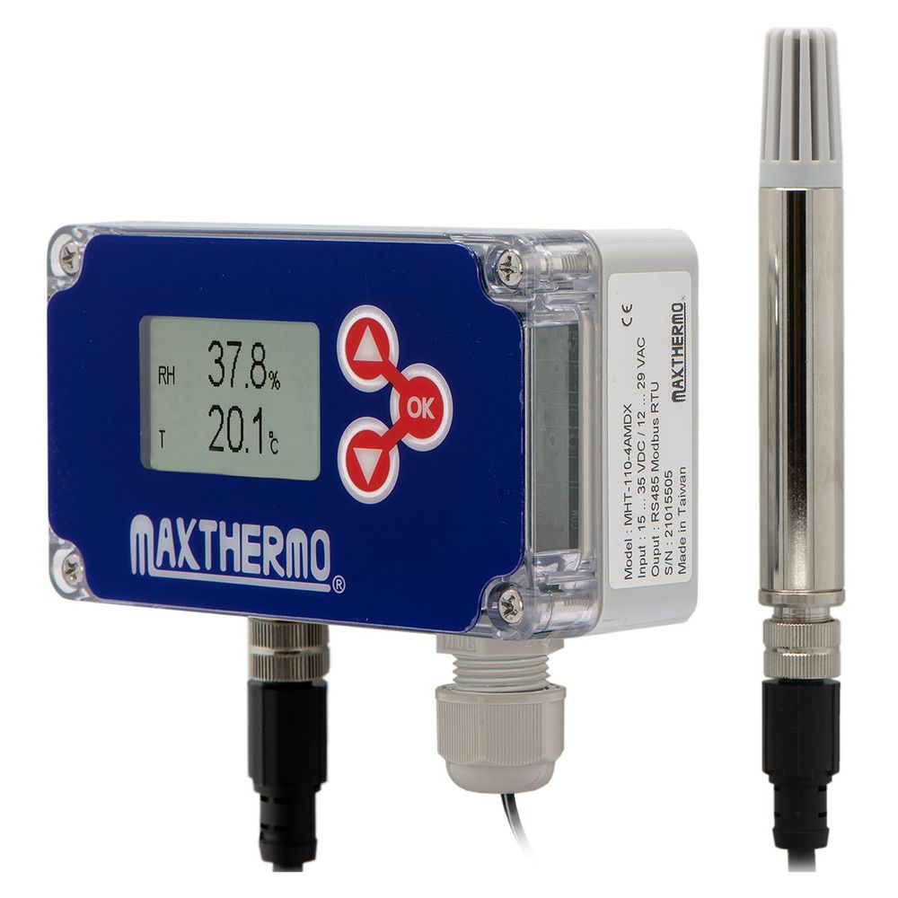 Transmisor de temperatura y humedad