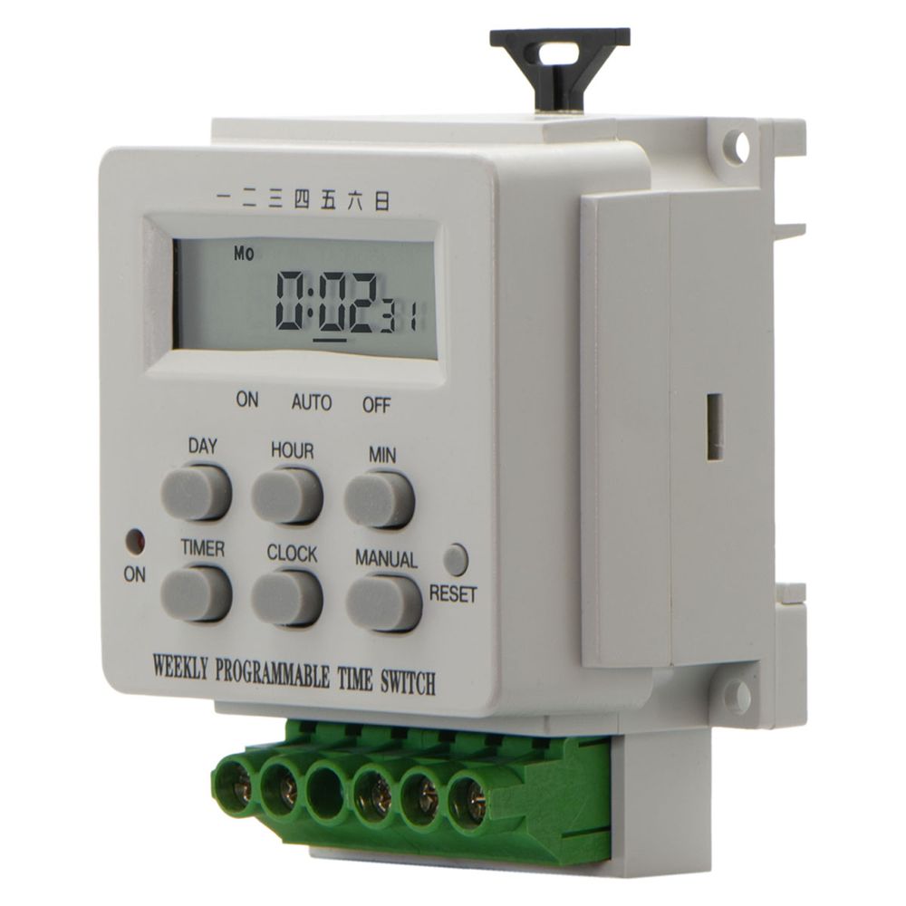 Timer programable semanal