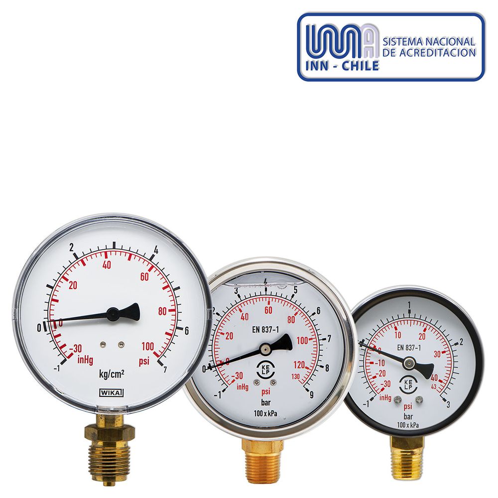 Calibración mano vacuómetro