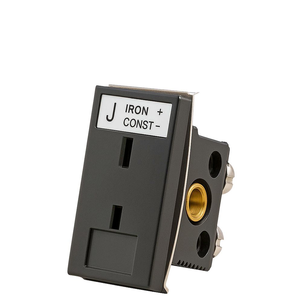 Enchufe para Termocupla J, hembra mini, panel