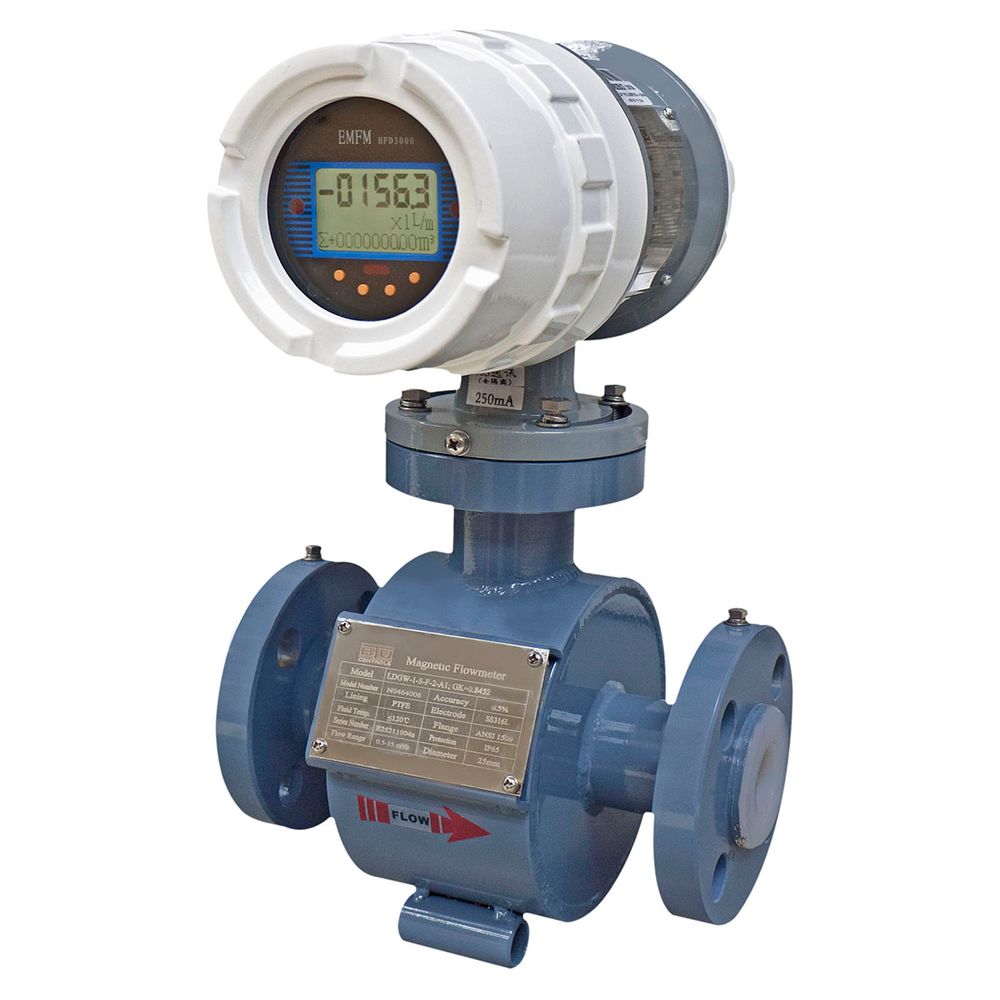 Flujómetro electromagnético