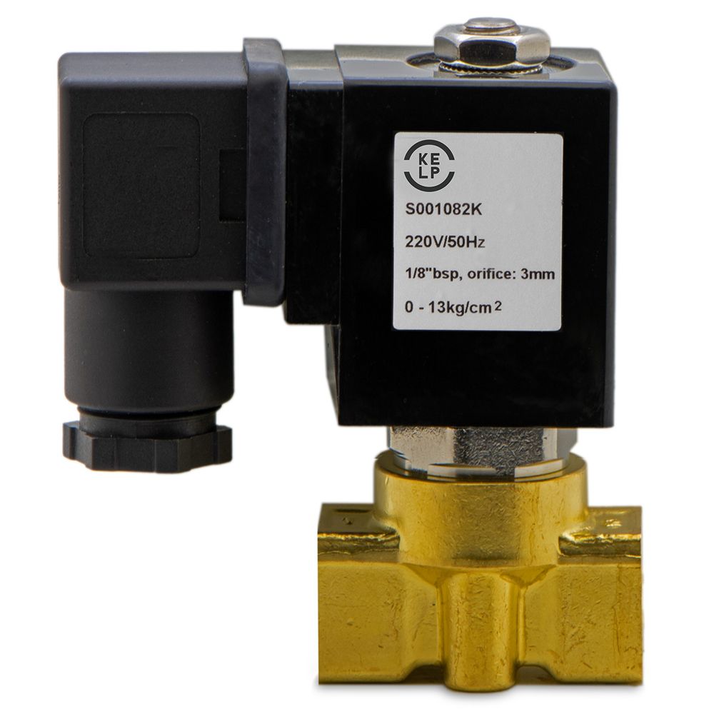Válvula solenoide, normal cerrada