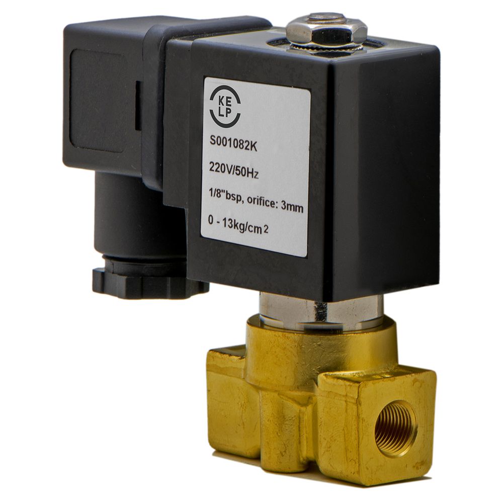 Válvula solenoide, normal cerrada